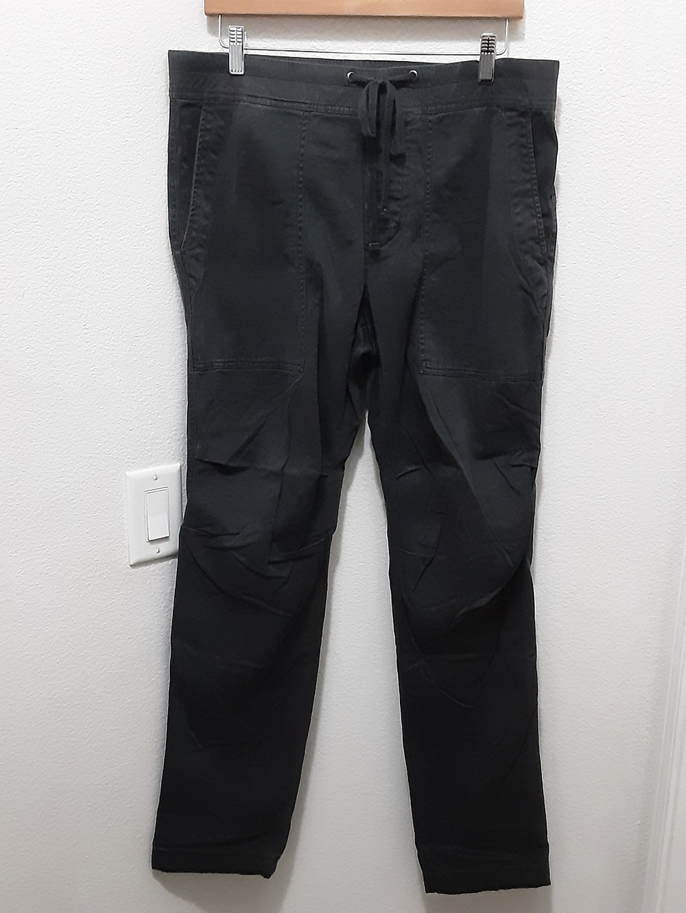 James Perse Army Slub Utility Pants Charcoal Grey Size 2
